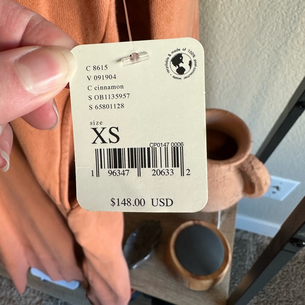NWT Free People Spur Of The Moment
Solid Hoodie in Pink Cinnamon - Picture 3 of 12